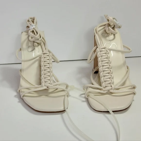 Jessica Simpson Women's Maena Ankle Wrap Sandal Heeled - Picture 10 of 16